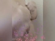 Massaging my ultra sore tits