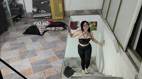 making baskets with my step-cousin when i feel like it