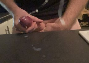 Huge explosive cumshot!!