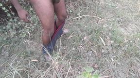 Rohit Gives Hard Orgasam in the Forest
