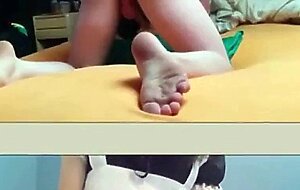 Handsfree sissy cum comp