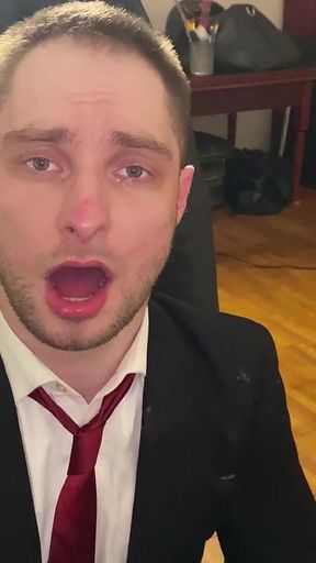 Part 2. Menatplay. Office Workers Kinkysirius in Suit Fuck Hard Baltik Hunk