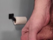 slow motion close up cumshot