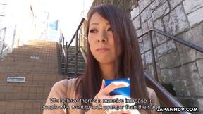 Japanese MILF Asuka Ayanami gives a blowjob and tit job to her guest