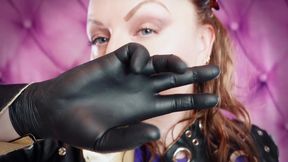 Asmr: Black Nitrile Gloves Hot Soundings by Arya Grander - Sfw Video