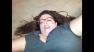 Paksu amatööri bbw saa hänen läski perseensä survotaan