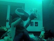 I got humped by a cute wolf xP (Murrsuit Porn)