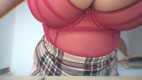 Giantess Teacher Deals with the College Bullies