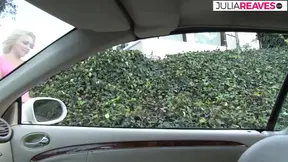 Pretty blonde woman rides his thick cock