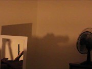 playing with my shadow