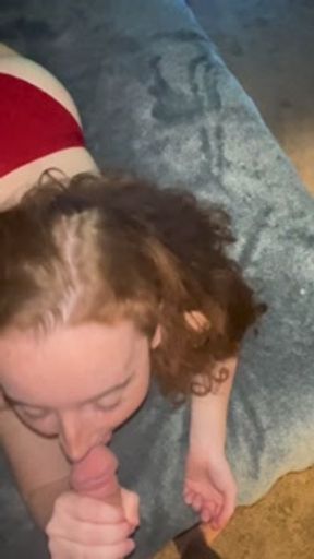 Big titty redhead blowjob compilation| OnlyFans: Leotheredhead