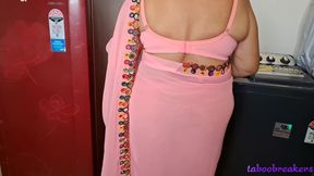 Gulabi Saree and Full of Squirt