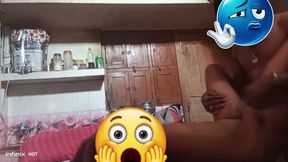 Couple in kitchen Room
