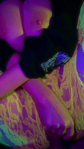 Thrilling moment from &quot;REAL LIFE HENTAI! Big Veiny Tits GF Get Intense Pounded Bareback - LilyKoti&quot;