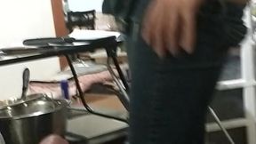 Jennifer talks dirty while I get turned on