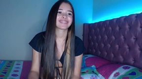 the most tender flowing pussy of a cute student ,first person masturbation, extrem orgasm