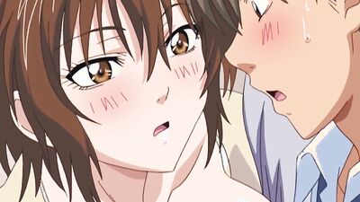 Watch this anime babe get her tight butt drilled by her lover while her brother records it all