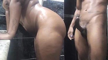 Sexo no banheiro com a bbw