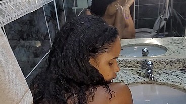 Sexo no banheiro com a bbw