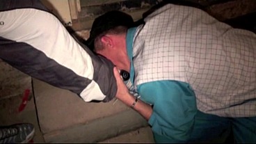 sneaker scally boy in joggin fucked by a scally boy