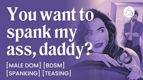 ASMR Audio Porn: Male Dom Boyfriend Spanks His Good Girl's Ass - BDSM, Impact Play, Dirty Talk - Erotic Audio Roleplay for Women