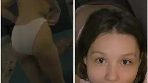 I Watch My Step Sister Get Dressed After a Shower