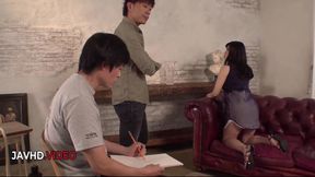 Runa Mizuki's Sensational Asian Blowjobs for Hardcore Group Pleasure