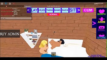 A Hot Blonde Roblox Lesbian licks a Nervous Latino girl as she moans