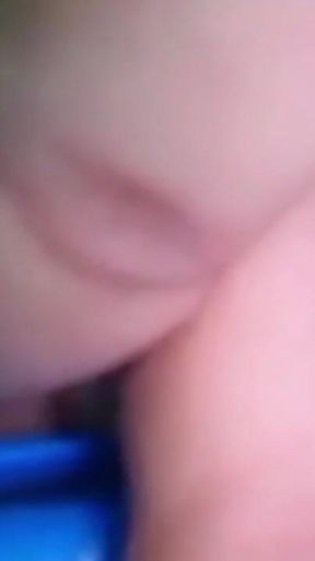 Lucky Guy Watches as Sexy Girl Uses Lollipop for Anal and Vaginal Play at