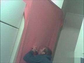 Young straight at the gloryhole