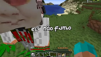 Saiko jogando Minecraft safado puto