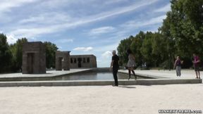 ”Beautiful Spanish babe public fucked”