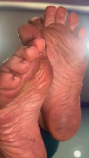 Back where you belong… under my feet