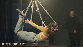 Arina - A Long Bondage and Discipline Session with Plenty of Ropes and Gags (HD 720p MP4)