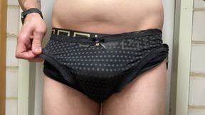 Pantyboy black underwear with bow