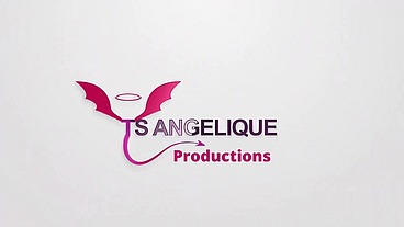 TS Angelique Trans Porn - Romantic blowjob with happy ending.