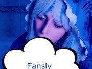 Cosplay Vtuber  Gawr Gura blowjob