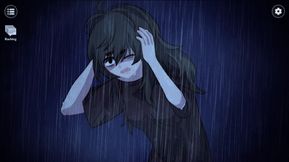 A girl is living in someone's attic