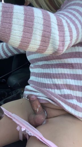 Kelly cd in pink jumper dress nude pantyhose and heels