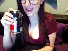 Brunette Solo Webcam Masturbation