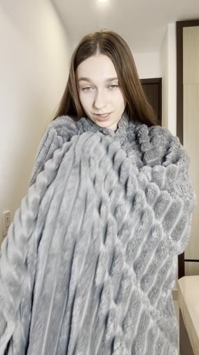 Grey blanket