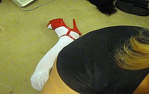 White sissy bitch begs for bbc daddy's black cum