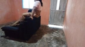 I Seduce My Stepsister's Perverted Husband and We Have Hard Sex Until He Fills Me with His Delicious Cum on My Face