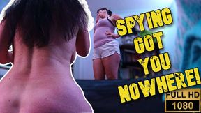 Giantess Eli sits on you Unaware