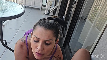 Madame da academia me chama para aula particular só Queria exercitar a bucetinha
