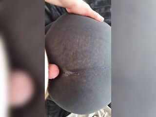 DRY HUMPING!! until this guy cums all over my recent leggings
