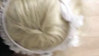 Sucking Off off my owner like a proper small hoe