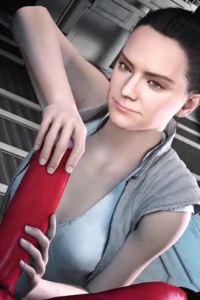 Rey Showing Her Dark Side (futa Shemale)