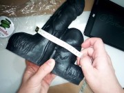 UNBOXING Sinnovator Jules and Vincent Double Platinum Silicone Dildo (Bottomtoys)