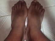 mis pies calientes